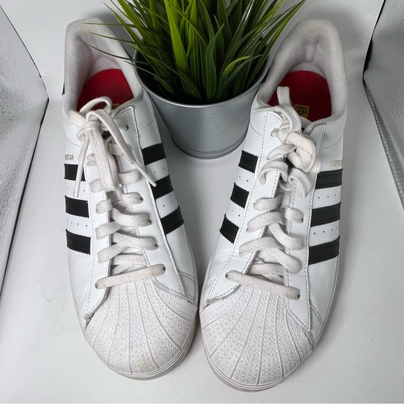 Adidas Men’s Original Classic Superstar Shell-toe Sneakers White & Black 12 - Picture 3 of 7